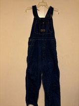 Vintage Washington Dee Cee Adult  Denim Overalls Sanforized Blue Jean - £65.86 GBP