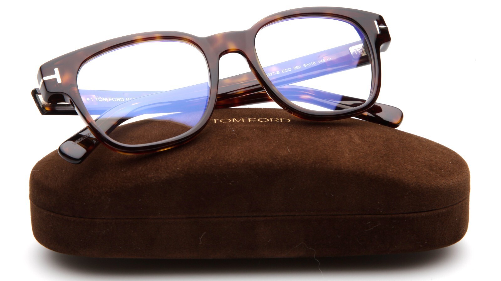 NEW TOM FORD TF 5977-B ECO 052 Havana EYEGLASSES FRAME 50-18-145mm B40mm... - $210.69