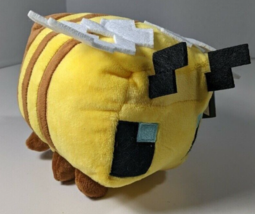NWT Minecraft Bee Plush Stuffed Toy 4x7 2021 Mattel Mojang New with Tags Ages 3+ - £14.28 GBP