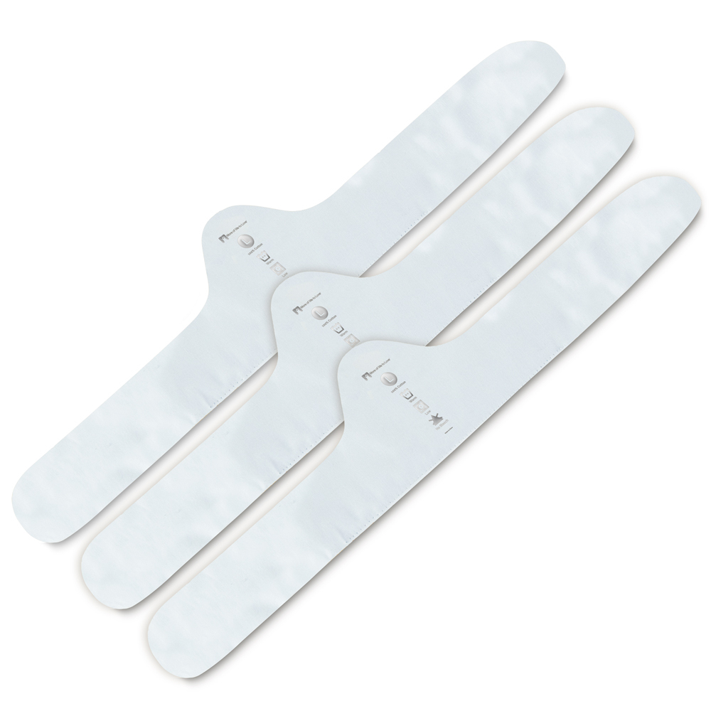 More of Me to Love Cotton Bra Liner 3-Pack, White (Large)