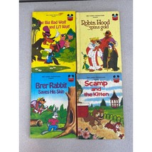 Walt Disney Productions Lot Of 4 Children&#39;s Classics Hardcover Story Books - $7.91