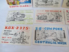 Lot of 9 QSL collectible trading cards by Viking Late 60&#39;s -70&#39;s #17 - £17.62 GBP