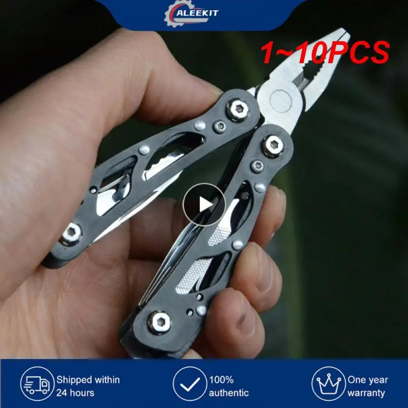 1~10PCS Multifunction Stainless Steel Pocket Knife Pliers Folding Pliers - £10.15 GBP+