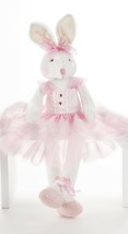  Plush Ballet  Bunny Rabbit w Pink   16&quot; Delton Doll NWT Retired  - £16.23 GBP
