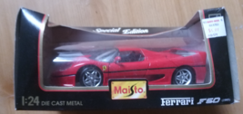 95 Ferrari F50 Maisto 1:24 - £11.15 GBP