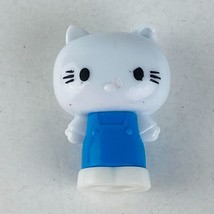 Sanrio Hello Kitty Character Figure With Blue Outfit 1988 1.25 Inch Tall * - £7.82 GBP
