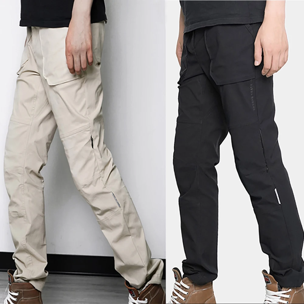 DUHAN Summer Breathable Motorcycle Pants Outdoor Leisure Pants Anti Drop  - $107.41