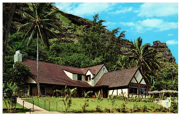 The Crouching Lion Inn Kahana Bay Kaaawa Hawaii Postcard Posted 1968 - £24.37 GBP