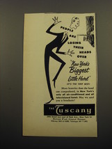 1955 The Tuscany Hotel Ad - People are losing their heads over - £14.78 GBP