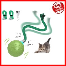 Compact Automatic Cat Toy Ball: Engaging Chirping Action &amp; Teasing Tail ... - $498.05 MXN