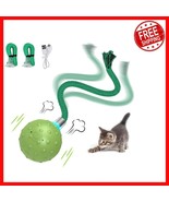 Compact Automatic Cat Toy Ball: Engaging Chirping Action &amp; Teasing Tail ... - $26.72