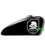 GOTT MIT UNS DECAL STICKER ww1 german military style shield motorcycle h... - £5.52 GBP+