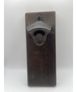 Wooden Wall Mounted Bottle Opener - $10.96 CAD