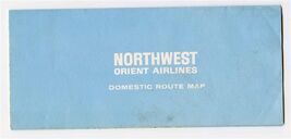 Northwest Orient Airlines Domestic &amp; System Route Maps  - $17.82