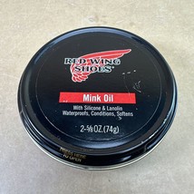Vintage Red Wing Mink Oil Paste- Leather Conditioner 2 5/8 OZ. - £15.73 GBP