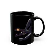Cosmic Lovers Mug - Unique Black Celestial Design Inspiration Stargazers... - $17.99+