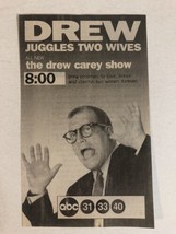 The Drew Carey Show Tv Guide Print Ad Abc TPA6 - £4.63 GBP