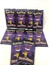 Pokemon TCG Trick or Trade BOOster Bundle Lot 10x Mini Packs Halloween Card - £10.16 GBP