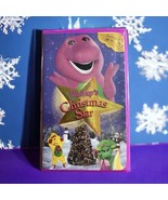 Barney&#39;s Christmas Star VHS Tape Holiday Special  - £13.29 GBP
