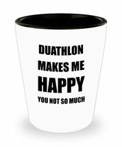 Duathlon Shot Glass Shotglass Lover Fan Funny Gift Idea For Liquor Lover... - £10.26 GBP