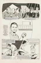 Personality Comic James Doohan Scotty Star Trek Original Art w/ Kirk &amp; McCoy - $108.89