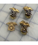 VNTG US Army Quartermaster Collar Insignia Military Collar Pin - $21.60 CAD