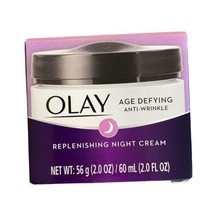 Olay Age Defying Anti-Wrinkle Replenishing Night Cream, 2.0 Oz - £23.49 GBP