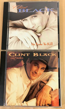 Clint Black Lot of 2 CD&#39;s One Emotion, No Time to Kill - $7.88