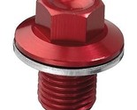 Moose Racing Aluminum Magnetic Drain Plug For 03-06 Yamaha Kodiak YFM 45... - $22.95