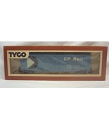 VINTAGE TYCO Electric TRAIN HO SCALE CP RAIL 50 Foot Plug Door Boxcar Ca... - $348.07 MXN