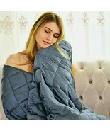 WONAP Bamboo Weighted Blanket for Couple | Cooling Touch | 20 lbs | 86&quot;x... - £83.97 GBP
