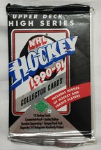 1990 - 1991 Upper Deck Nhl Hockey Card Package Nos Nip High Series Ud Sports - £4.71 GBP