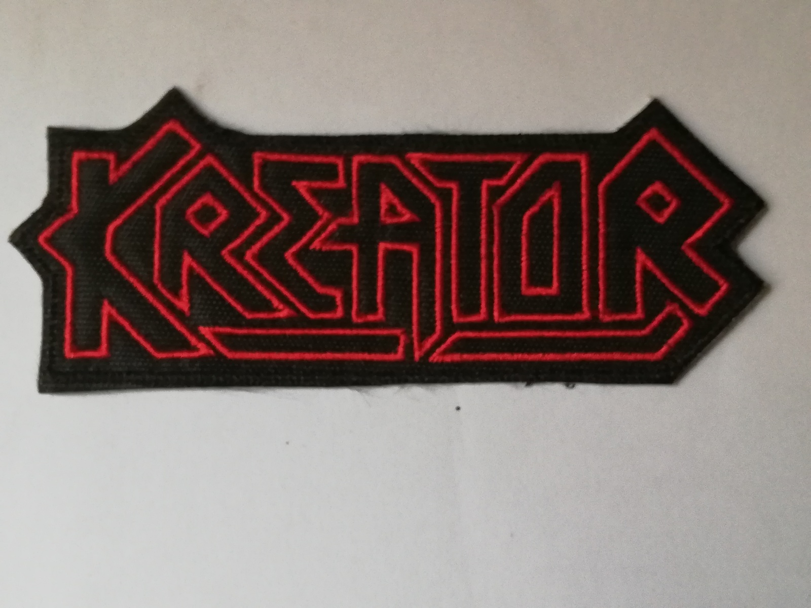 KREATOR Band Logo SMALL Embroidered Round Patch THRASH METAL - $6.00