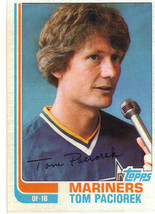 1982 Topps Tom Paciorek Seattle Mariners #678 Baseball Card - £1.57 GBP