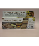 Copper Grill and Baking Mat Non-Stick Cooper Infused 2 Pack - £3.93 GBP