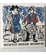 Huntly House Museum Trivet Ceramic Accent Wall Tile 6x6 AA - $13.00 CAD