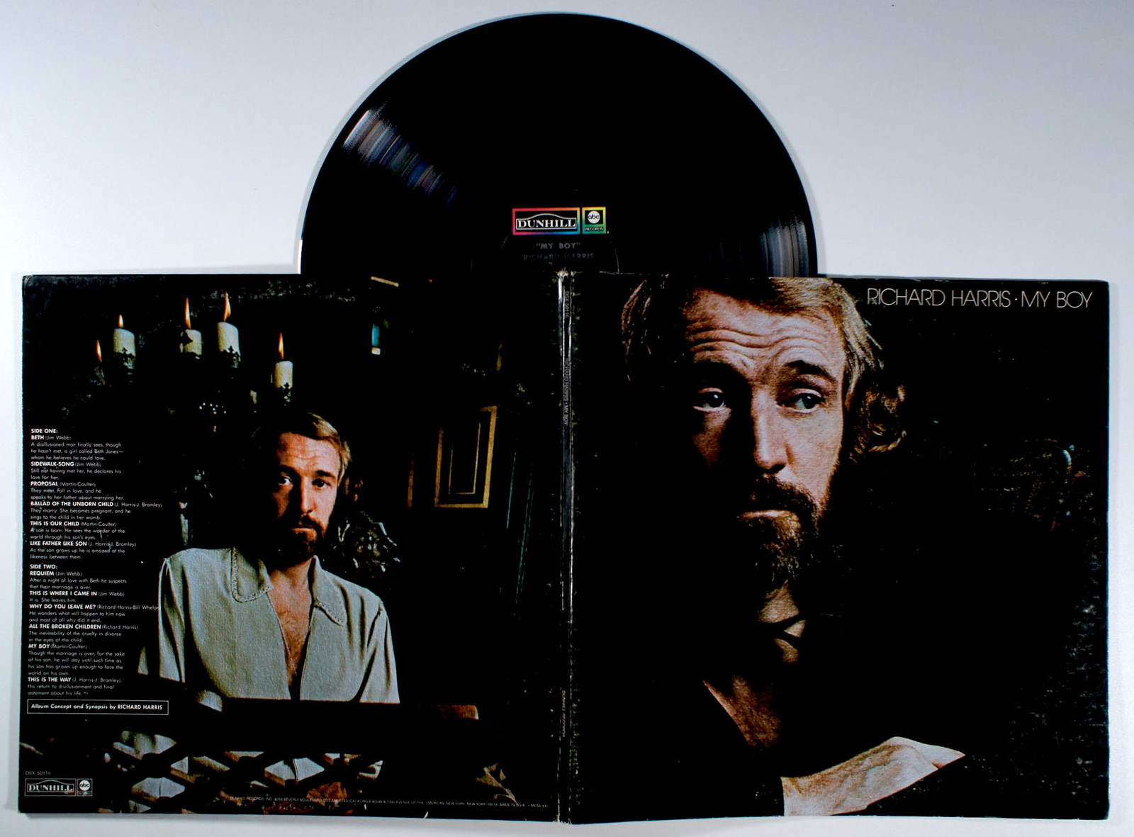Richard Harris - My Boy (1971) Vinyl LP • Jimmy Webb - $15.61