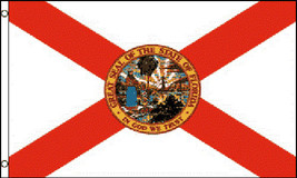 3x5 Florida Flag 3&#39;x5&#39; House Banner grommets super polyester - $16.99