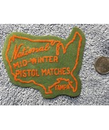 TAMPA POLICE PISTOL CLUB National Mid-Winter Matches Felt PATCH Florida ... - $108.59 CAD