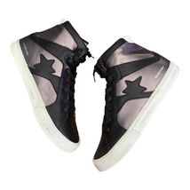 Vintage Havana Marta High top Women’s 10 Black Chrome Combo Distressed $155 - $71.95