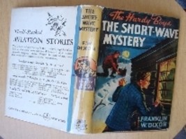 Hardy Boys 24 The Short-Wave Mystery 1947A-5 5th ptg orange endpapers Dixon - £27.20 GBP
