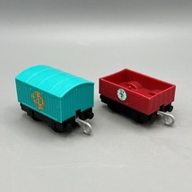 Lot of 2 Thomas & Friends Trackmaster Train Ashima's Tender & Sugar Cane Wagon - £7.90 GBP