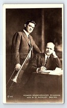 Homer Rodeheaver Evangelist Musician Trombone Player 1912 Postcard RPPC - £11.46 GBP