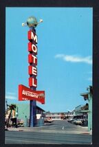 WESTWIND MOTEL Las Vegas NV  sign at Driveway * chrome not posted  - $6.68