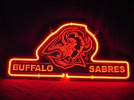 Buffalo Sabres #1 3D Beer Bar Neon Light Sign 13'' x 8" - $199.00