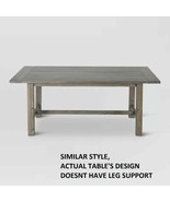 Gilford 60&quot; Rustic Dining Table - Gray - Threshold -Retail $1136 - $494.01