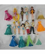Disney Princess Magic Clip dolls set Little Kingdom dresses Rapunzel Tia... - $1,400.70 MXN