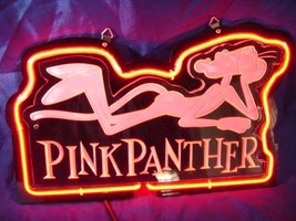 Pink Panther 3D Beer Bar Neon Light Sign 11&#39;&#39; x 8&#39;&#39; - £155.58 GBP