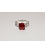 Karis STS Ruby &amp; Cubic Zirconia Ring Size 6 - $34.99