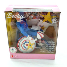 Becky Barbie Mattel Doll Wheel Chair Paralympic Olympics Australia 1999 - $50.34